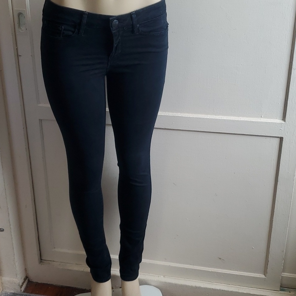 Vince Skinny Stretch Jeans in Charcoal Size 29
